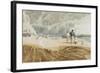 Beach Scene, Hastings-Joshua Cristall-Framed Giclee Print