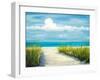 Beach Scene I-Julie DeRice-Framed Premium Giclee Print