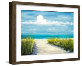 Beach Scene I-Julie DeRice-Framed Art Print