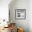 Beach Scene in Florida with a Life Guard Station-Philippe Hugonnard-Framed Photographic Print displayed on a wall