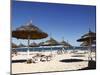 Beach Scene in the Tourist Zone of Sousse, Gulf of Hammamet, Tunisia, North Africa, Africa-Dallas & John Heaton-Mounted Photographic Print