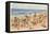 Beach Scene, Lake Erie, Ohio-null-Framed Stretched Canvas