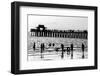 Beach Scene - Naples Florida Pier at Sunset-Philippe Hugonnard-Framed Photographic Print