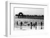 Beach Scene - Naples Florida Pier at Sunset-Philippe Hugonnard-Framed Photographic Print