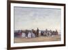 Beach Scene Near Trouville, C.1863-66-Eugène Boudin-Framed Giclee Print