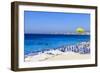 Beach Scene, Nice, Alpes Maritimes-Amanda Hall-Framed Photographic Print