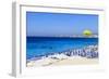 Beach Scene, Nice, Alpes Maritimes-Amanda Hall-Framed Photographic Print