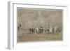 Beach Scene No.1, C.1880 (W/C & Graphite on Paper)-Eugene Louis Boudin-Framed Giclee Print