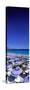 Beach Scene on French Riviera (Nice) France-null-Stretched Canvas