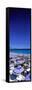 Beach Scene on French Riviera (Nice) France-null-Framed Stretched Canvas