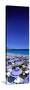 Beach Scene on French Riviera (Nice) France-null-Stretched Canvas