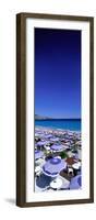 Beach Scene on French Riviera (Nice) France-null-Framed Photographic Print