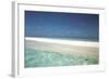 Beach Scene, Shallow Water and Water's Edge-null-Framed Photographic Print