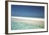 Beach Scene, Shallow Water and Water's Edge-null-Framed Photographic Print