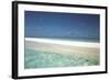 Beach Scene, Shallow Water and Water's Edge-null-Framed Photographic Print