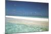 Beach Scene, Shallow Water and Water's Edge-null-Mounted Photographic Print