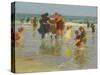 Beach Scene. Strandszene-Edward Henry Potthast-Stretched Canvas