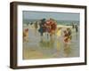 Beach Scene. Strandszene-Edward Henry Potthast-Framed Giclee Print