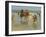 Beach Scene. Strandszene-Edward Henry Potthast-Framed Giclee Print