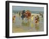 Beach Scene. Strandszene-Edward Henry Potthast-Framed Giclee Print