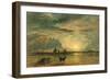 Beach Scene - Sunrise, C.1820-David Cox-Framed Giclee Print