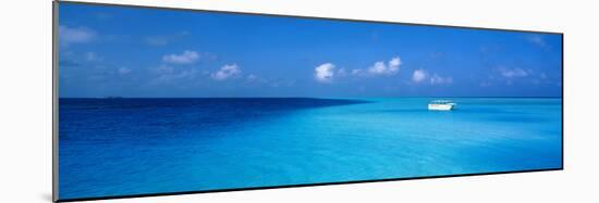 Beach Scene the Maldives-null-Mounted Photographic Print