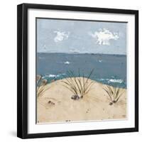 Beach Scene Triptych III-Jade Reynolds-Framed Art Print