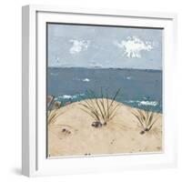 Beach Scene Triptych III-Jade Reynolds-Framed Art Print