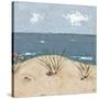 Beach Scene Triptych III-Jade Reynolds-Stretched Canvas