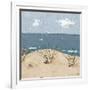 Beach Scene Triptych III-Jade Reynolds-Framed Art Print