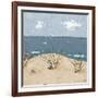 Beach Scene Triptych III-Jade Reynolds-Framed Art Print