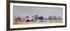 Beach Scene, Trouville, 1873-Eugène Boudin-Framed Giclee Print