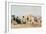 Beach Scene, Trouville, 1881-Eugène Boudin-Framed Giclee Print