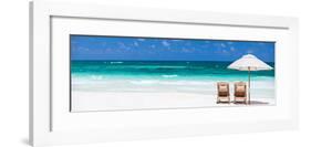 Beach Scene Tulum, Mexico-null-Framed Art Print