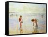 Beach Scene-Charles-Garabed Atamian-Framed Stretched Canvas