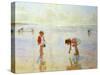 Beach Scene-Charles-Garabed Atamian-Stretched Canvas