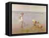 Beach Scene-Charles-Garabed Atamian-Framed Stretched Canvas