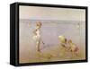 Beach Scene-Charles-Garabed Atamian-Framed Stretched Canvas