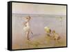 Beach Scene-Charles-Garabed Atamian-Framed Stretched Canvas