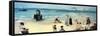 Beach Scene-Edouard Manet-Framed Stretched Canvas