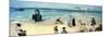 Beach Scene-Edouard Manet-Mounted Giclee Print