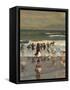 Beach Scene-Winslow Homer-Framed Stretched Canvas