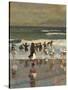 Beach Scene-Winslow Homer-Stretched Canvas