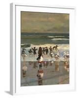 Beach Scene-Winslow Homer-Framed Giclee Print