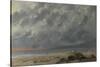 Beach Scene-Gustave Courbet-Stretched Canvas