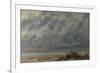 Beach Scene-Gustave Courbet-Framed Giclee Print