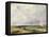Beach Scene-Richard Parkes Bonington-Framed Stretched Canvas
