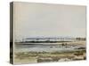 Beach Scene-Samuel Prout-Stretched Canvas