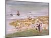 Beach, Scheveningen (Der Strand, Scheveningen), 1900-Max Liebermann-Mounted Giclee Print