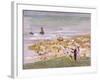 Beach, Scheveningen (Der Strand, Scheveningen), 1900-Max Liebermann-Framed Giclee Print